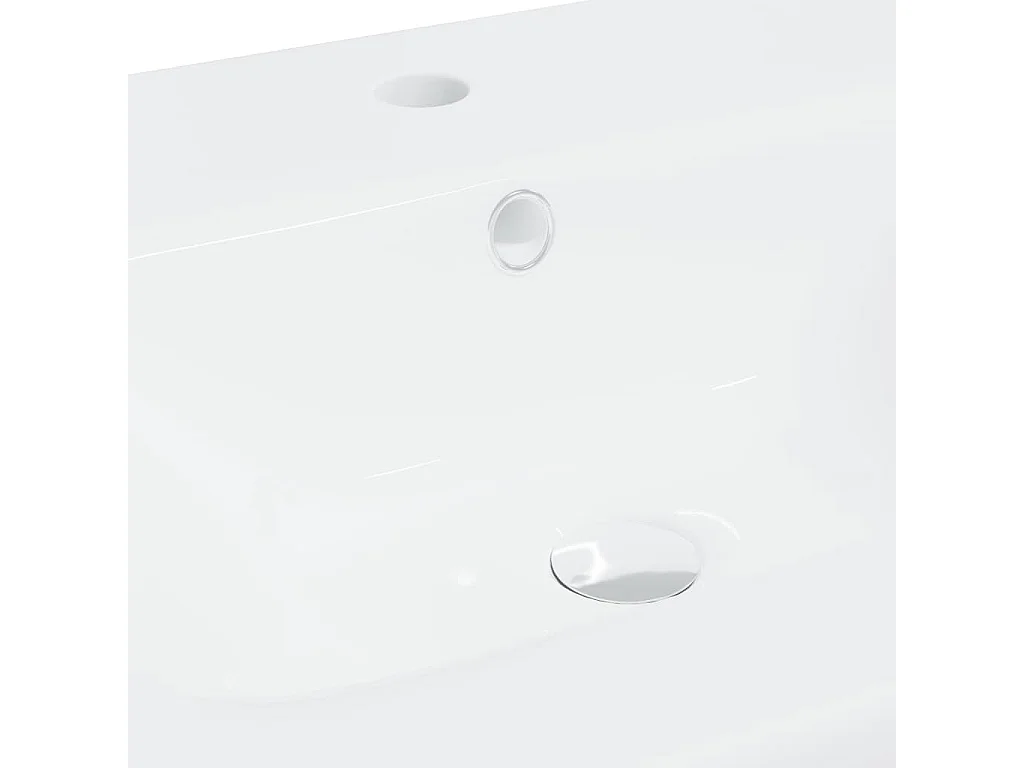 Lavabo bagno ad incasso con rubinetto 42 cm ceramica bianca 02_0002795