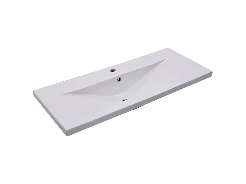 Pia de banheiro embutida 101 cm cerâmica branca 02_0002646