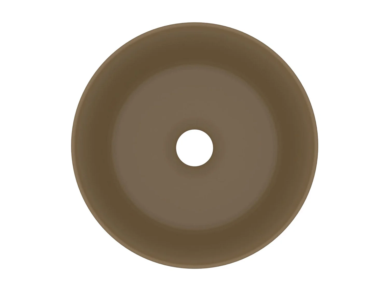 Lavabo rond de luxe crème 40 x 40 x 15 cm 02_0002760