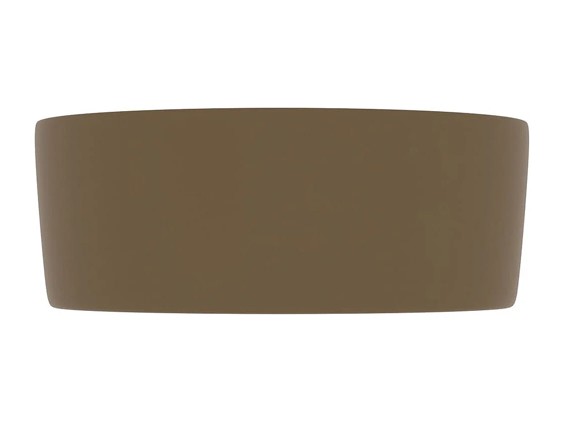 Lavabo rond de luxe crème 40 x 40 x 15 cm 02_0002760