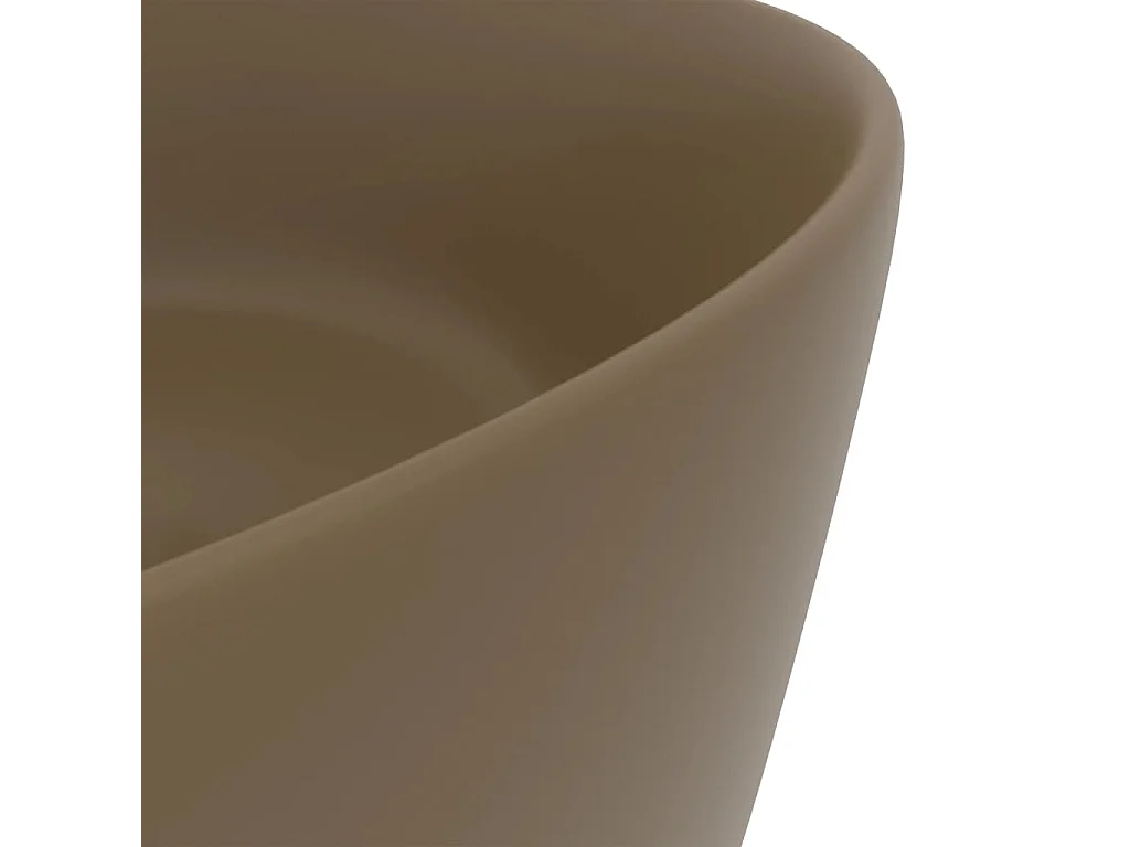 Lavabo rond de luxe crème 40 x 40 x 15 cm 02_0002760