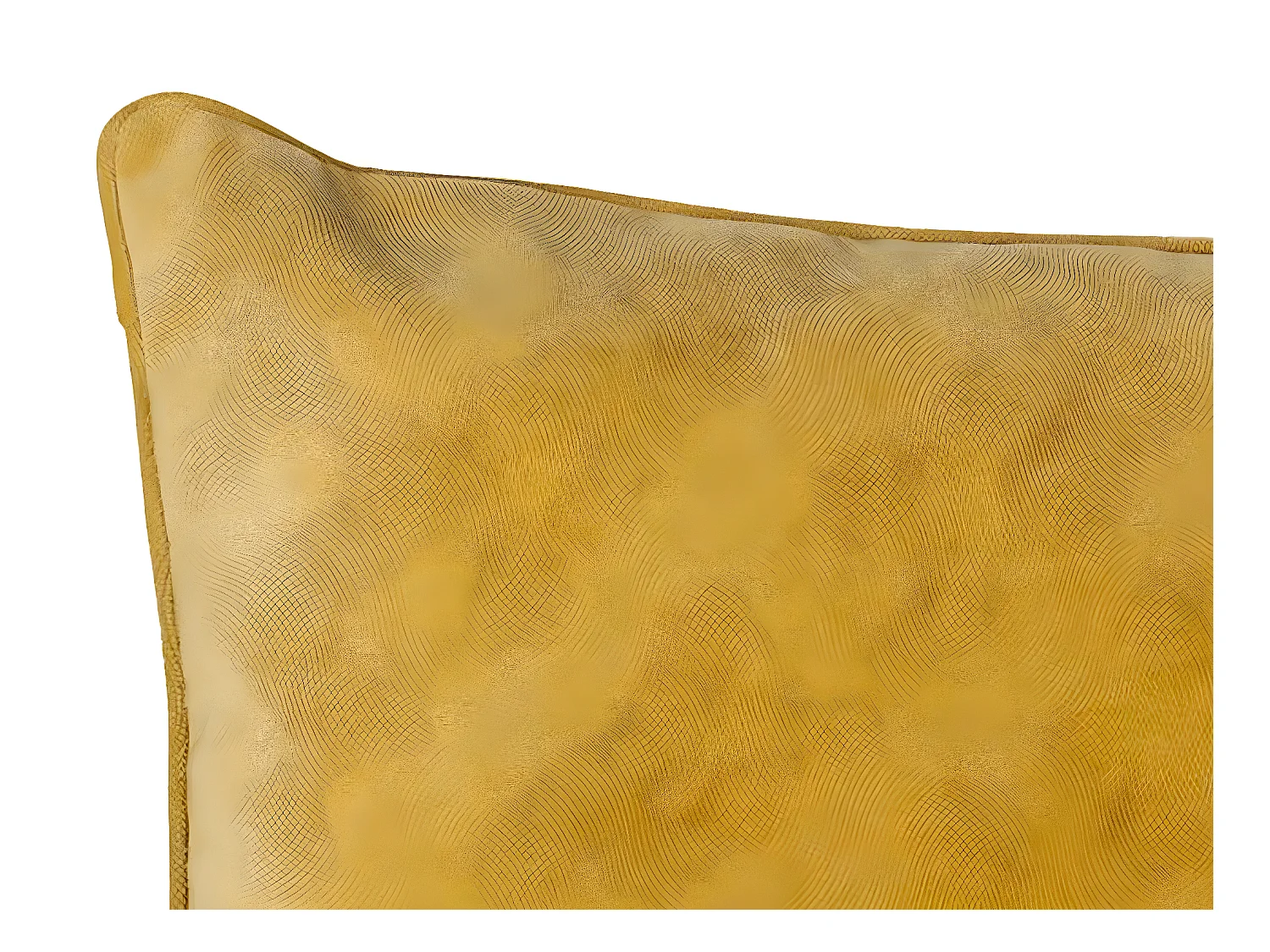 Coussin déhoussable Ocre 30 x 50 cm