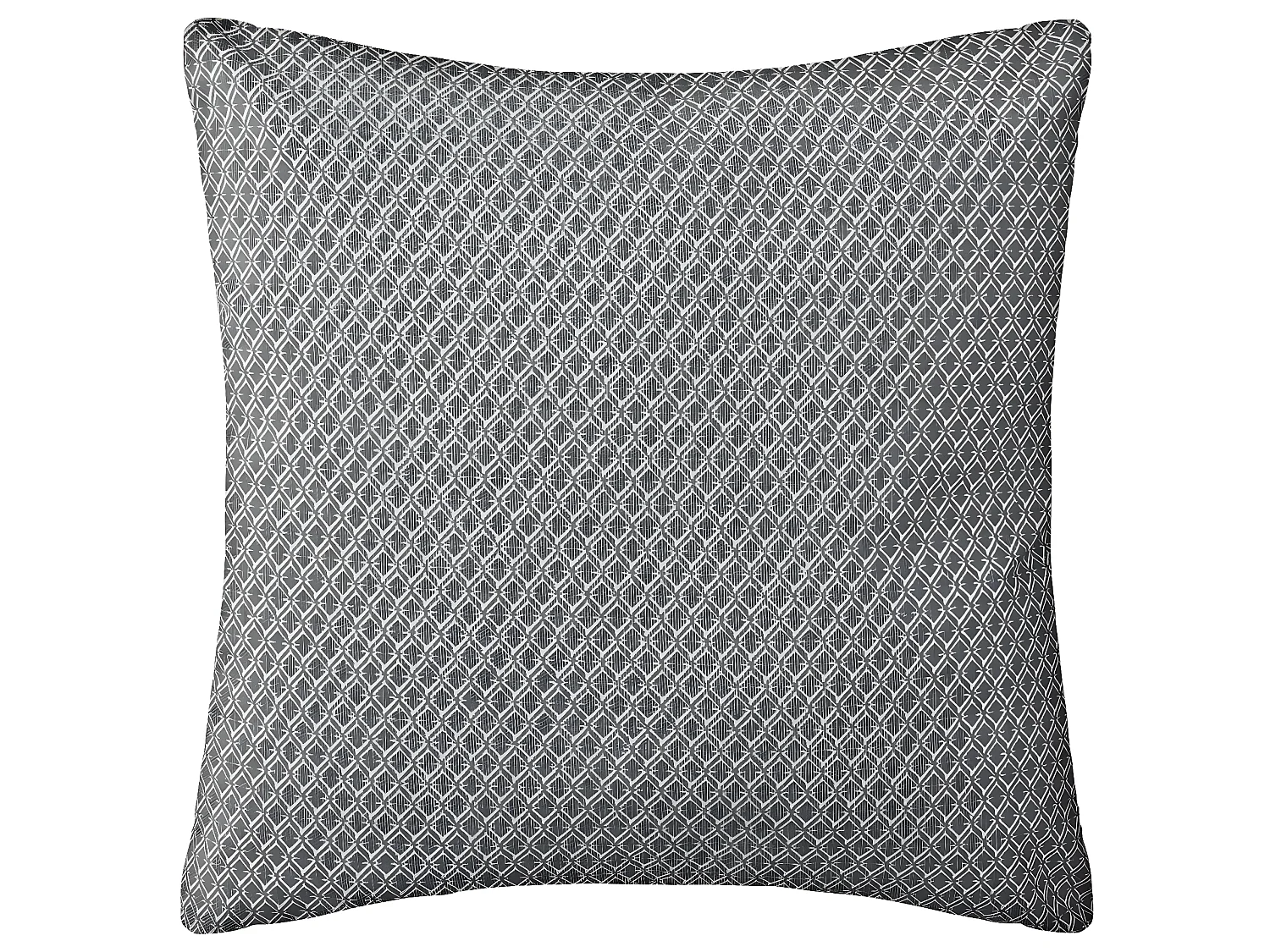 Coussin décoratif déhoussable en Coton Gris Otto 38 x 38 cm