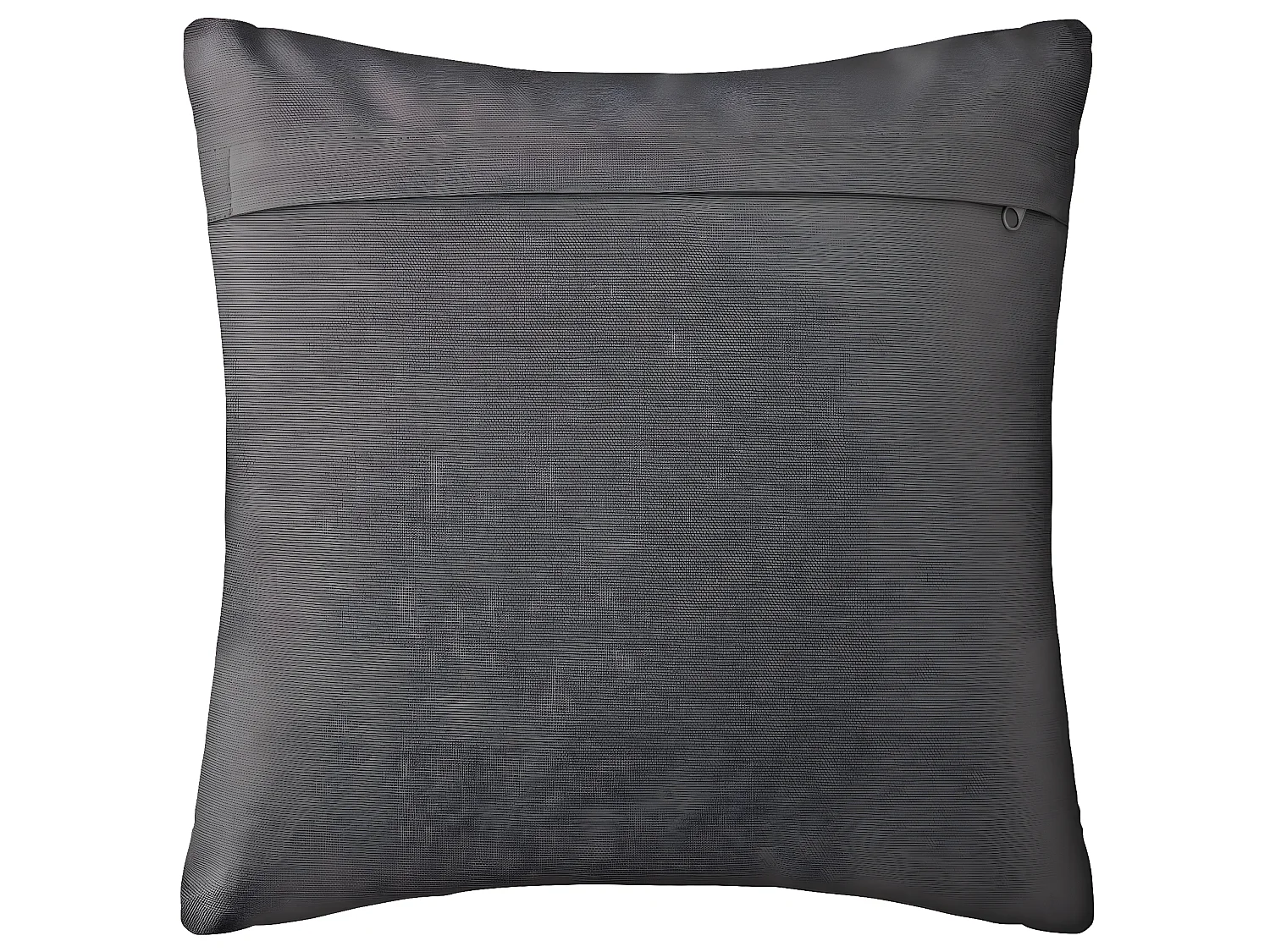 Coussin décoratif déhoussable en Coton Gris Otto 38 x 38 cm