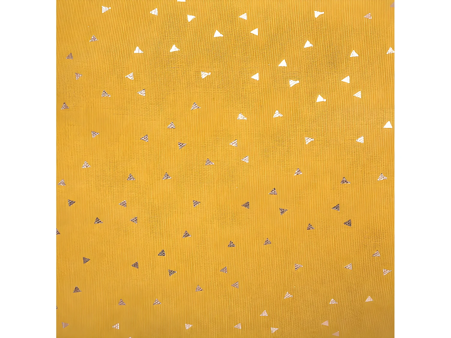 Coussin décoratif Nuage Berlingot Ocre 45 x 28 cm