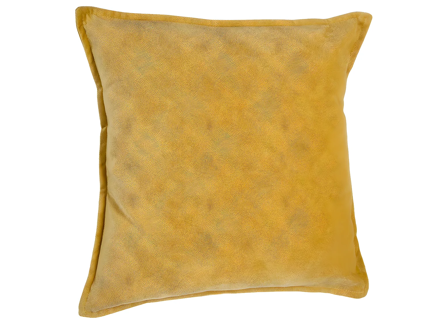 Coussin déhoussable Ocre 45 x 45 cm