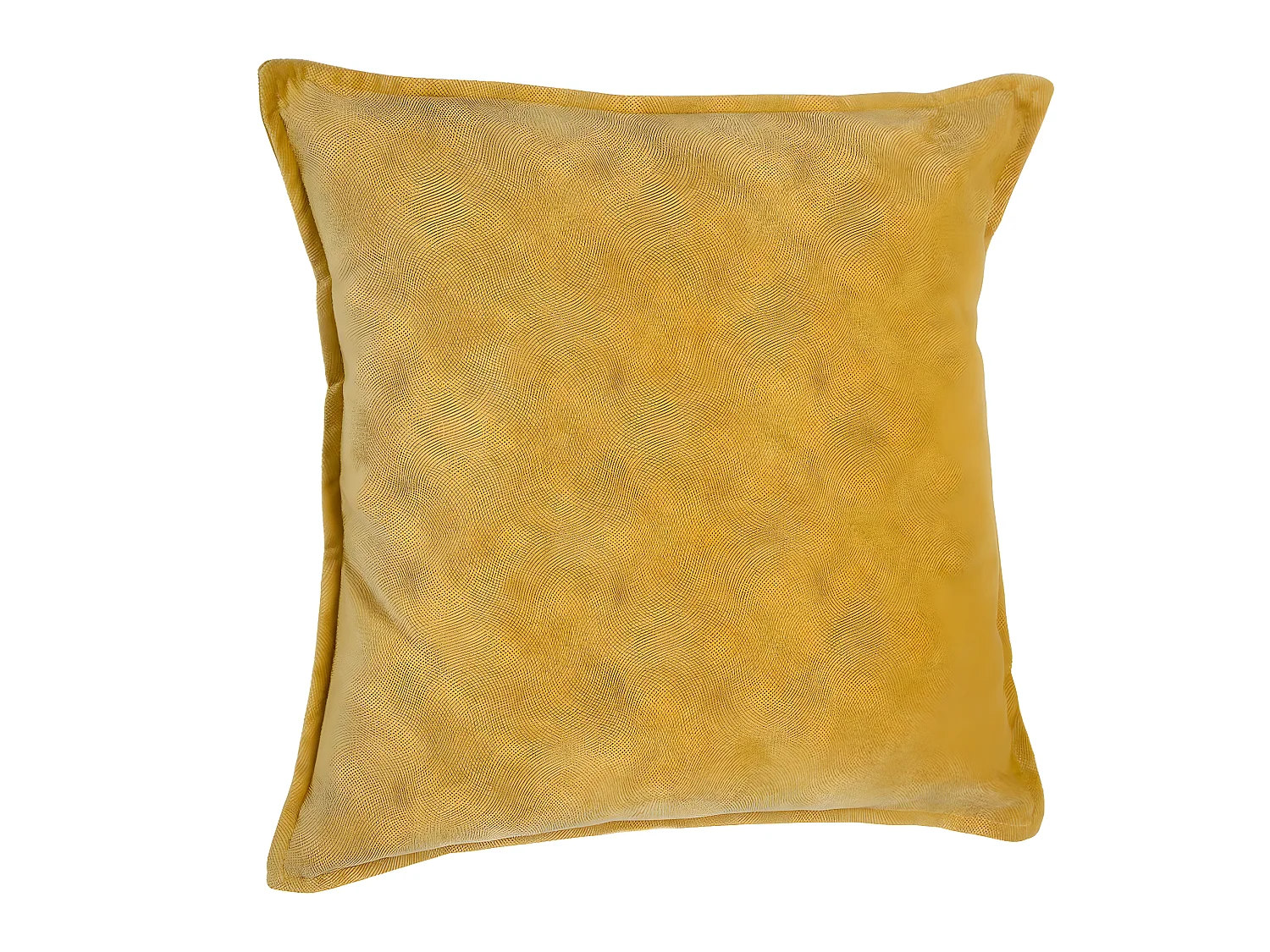 Coussin déhoussable Ocre 45 x 45 cm