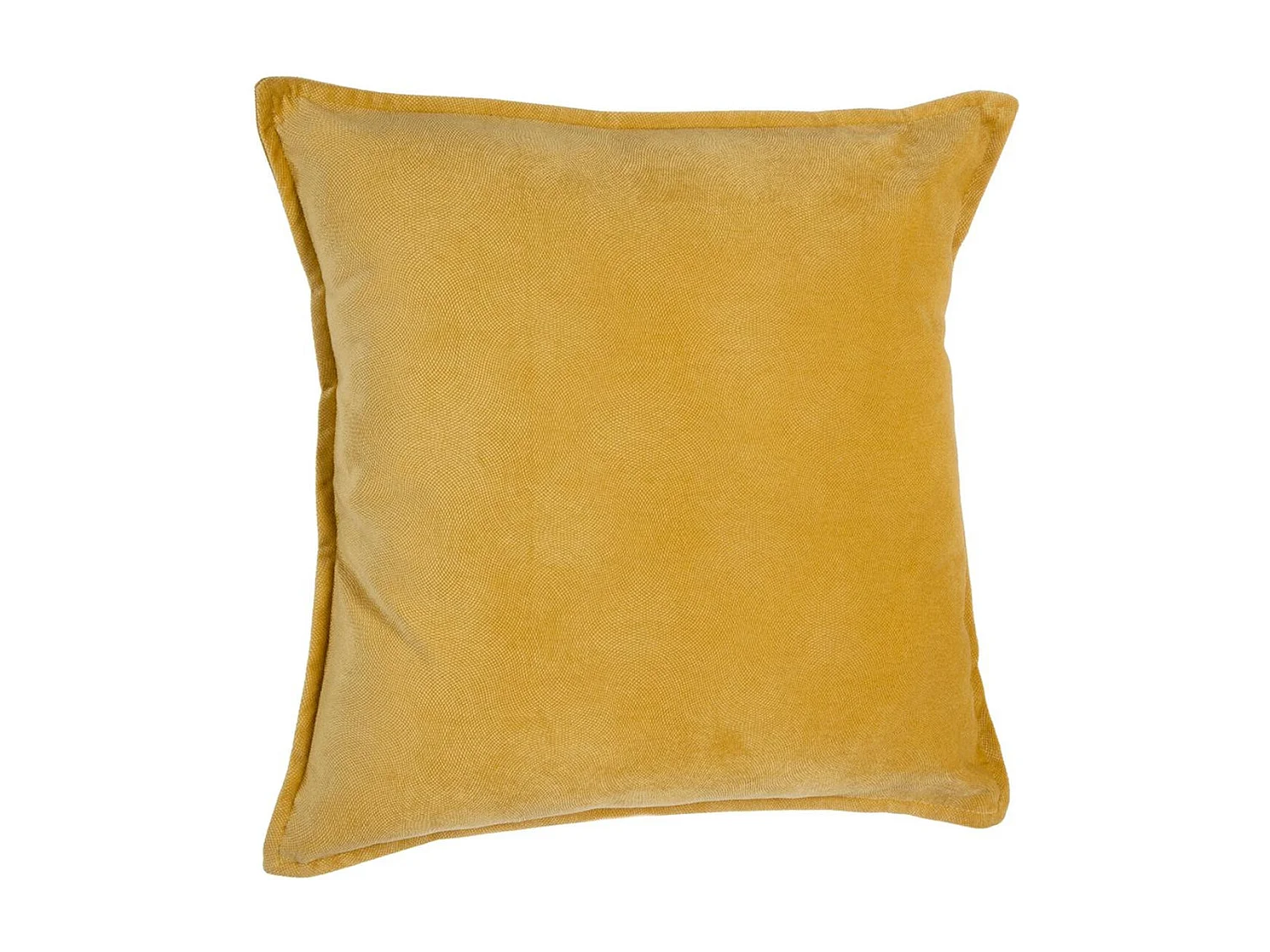 Coussin déhoussable Ocre 45 x 45 cm