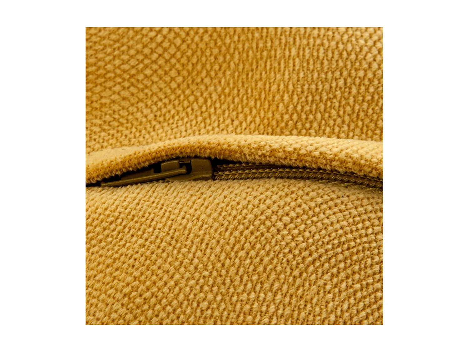 Coussin déhoussable Ocre 45 x 45 cm