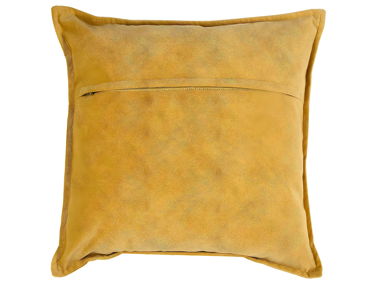 Coussin déhoussable Ocre 45 x 45 cm