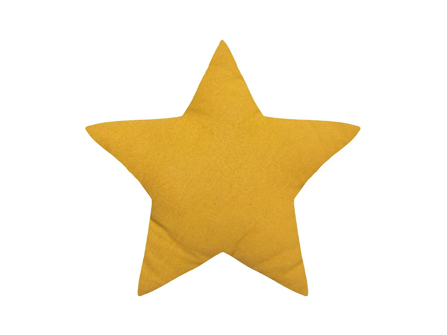 Dekokissen Stern Berlingot Ocker 40 x 40 cm Geometrische Muster