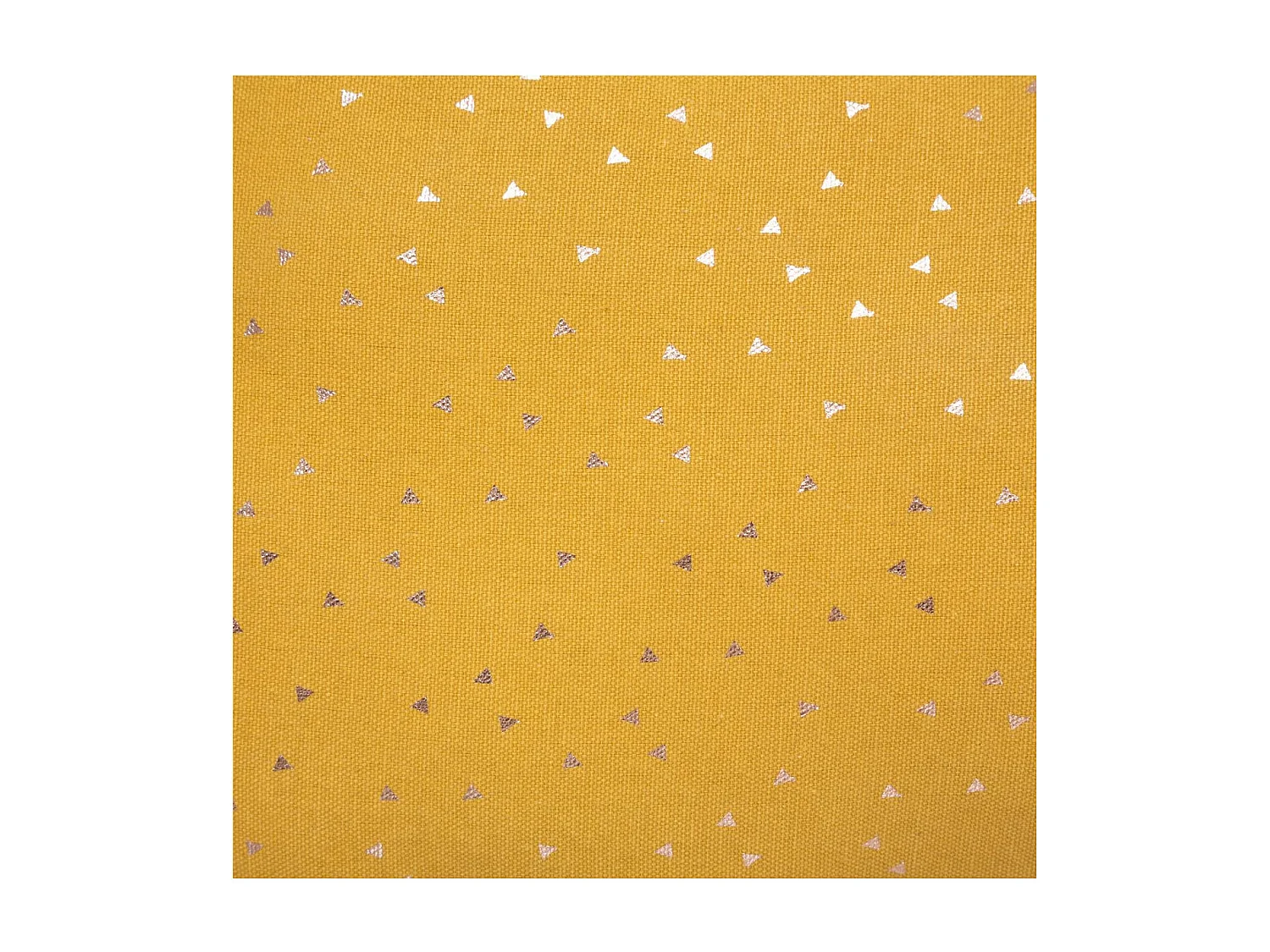 Decoratief Kussen Ster Berlingot Oker 40 x 40 cm Geometrische Motieven