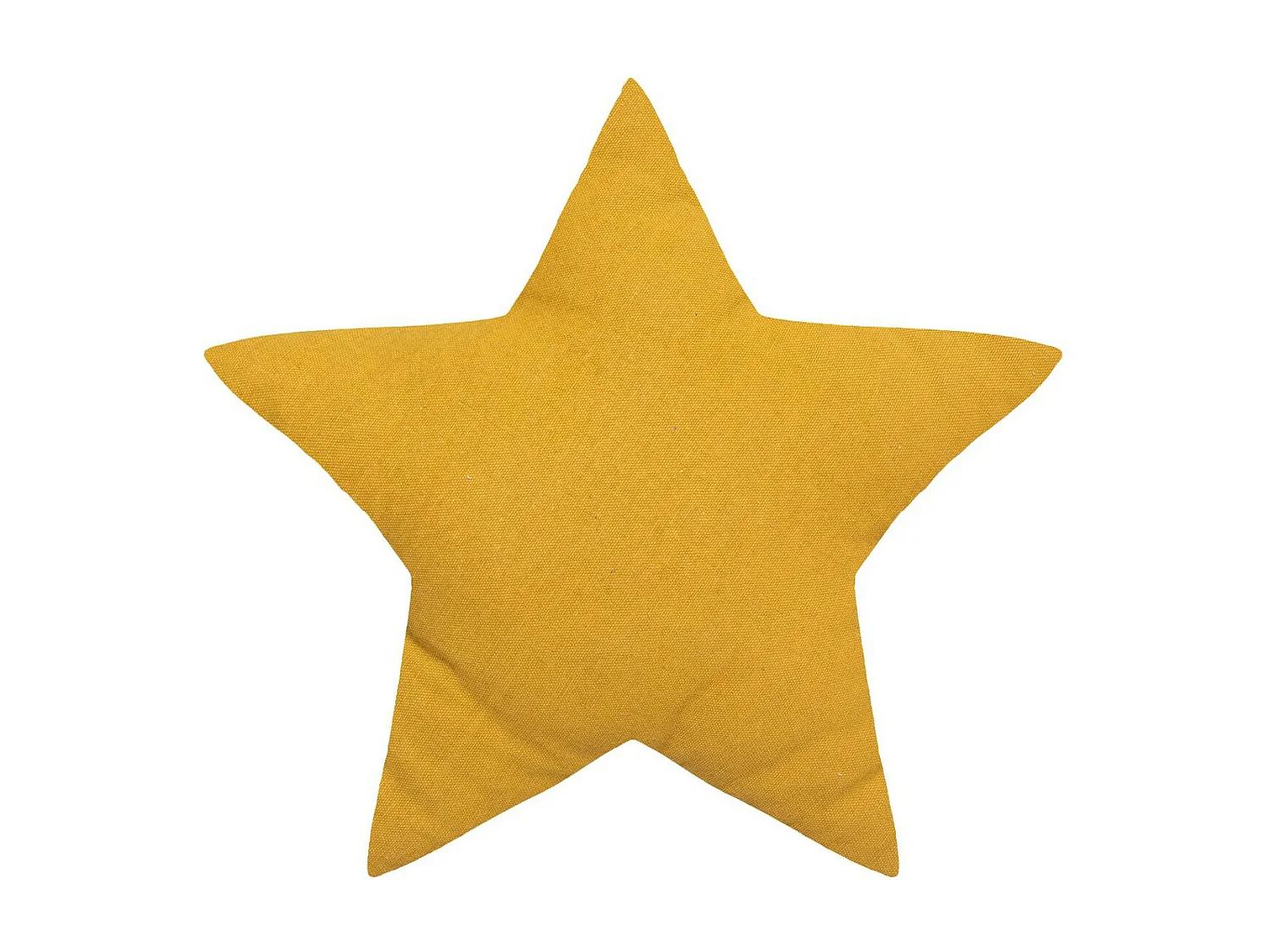 Decoratief Kussen Ster Berlingot Oker 40 x 40 cm Geometrische Motieven