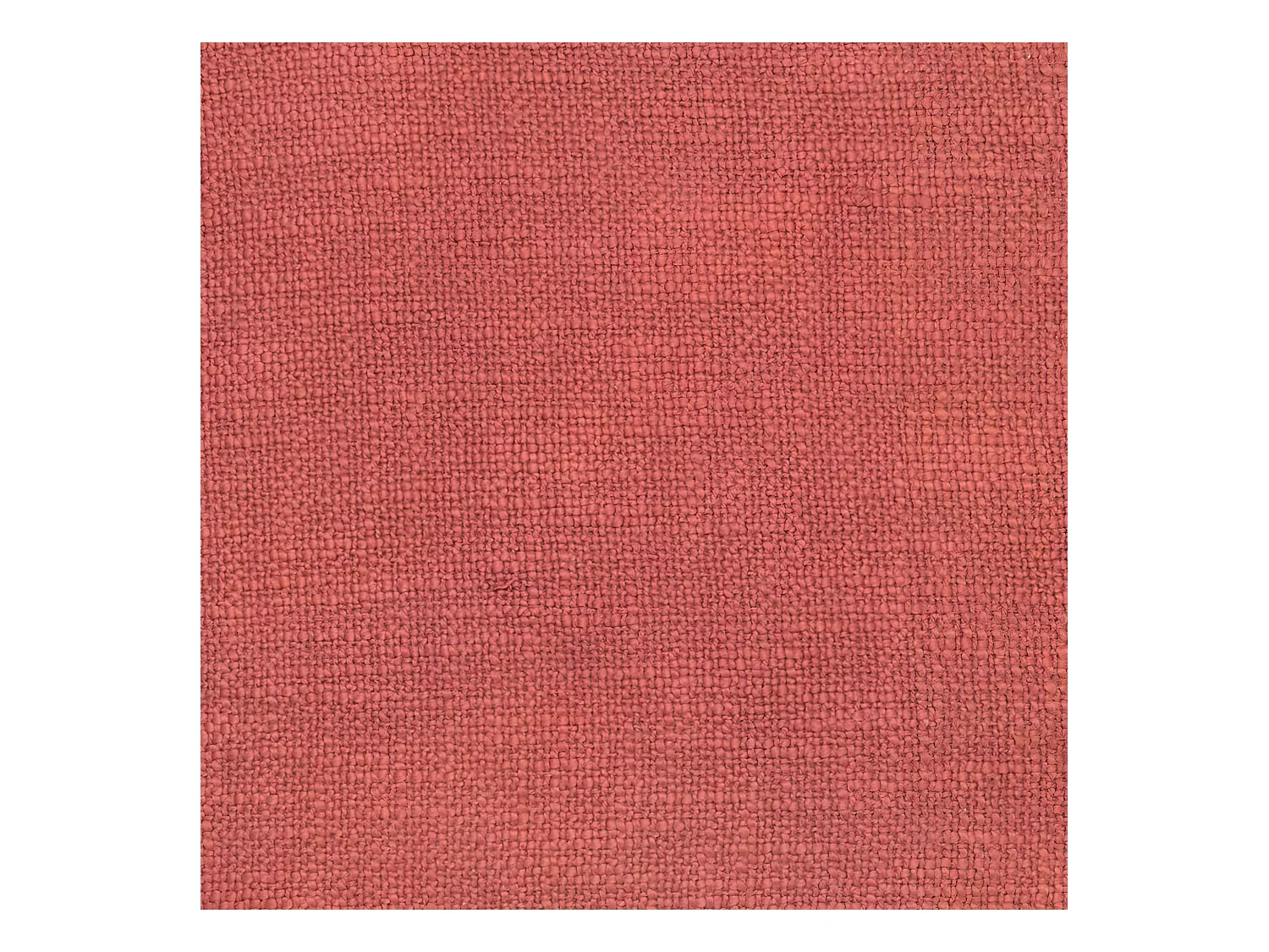 Abnehmbares Terrakotta-Rosa Kissen mit Pompons 50 x 50 cm