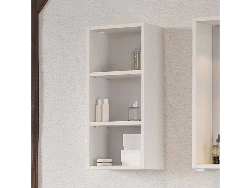 Bad Wandregal in Weiß 30 cm breit