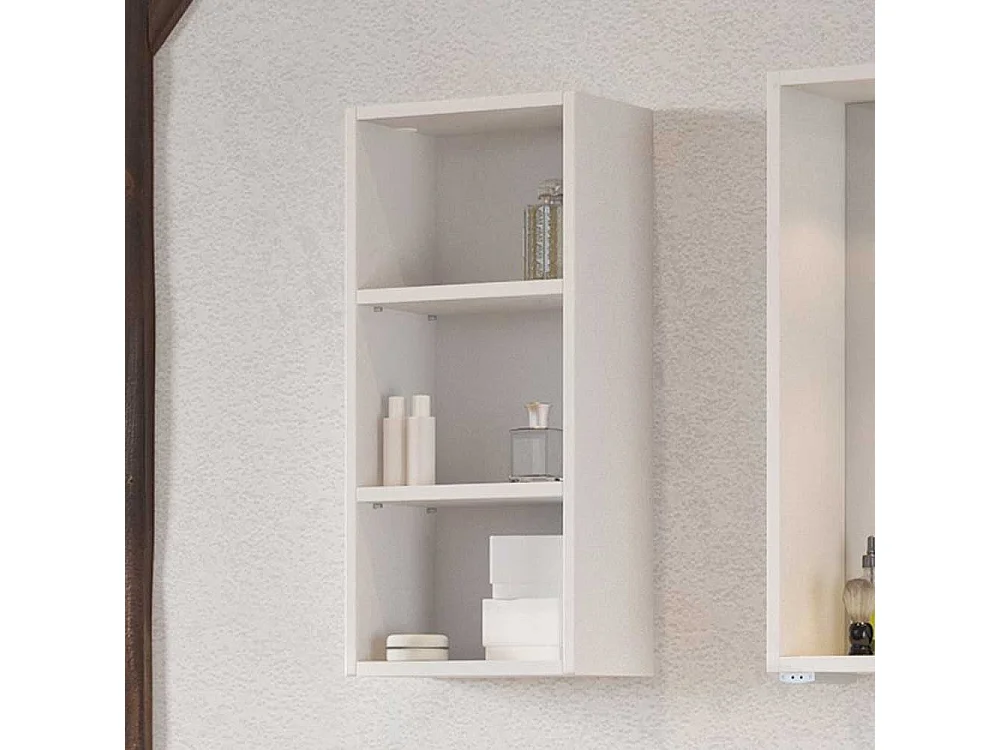 Bad Wandregal in Weiß 30 cm breit