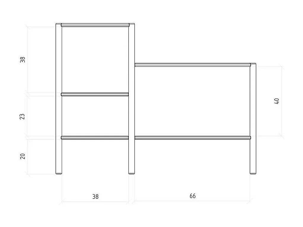 Esszimmerregal mit Klappe aus Wildbuche Massivholz Rattan
