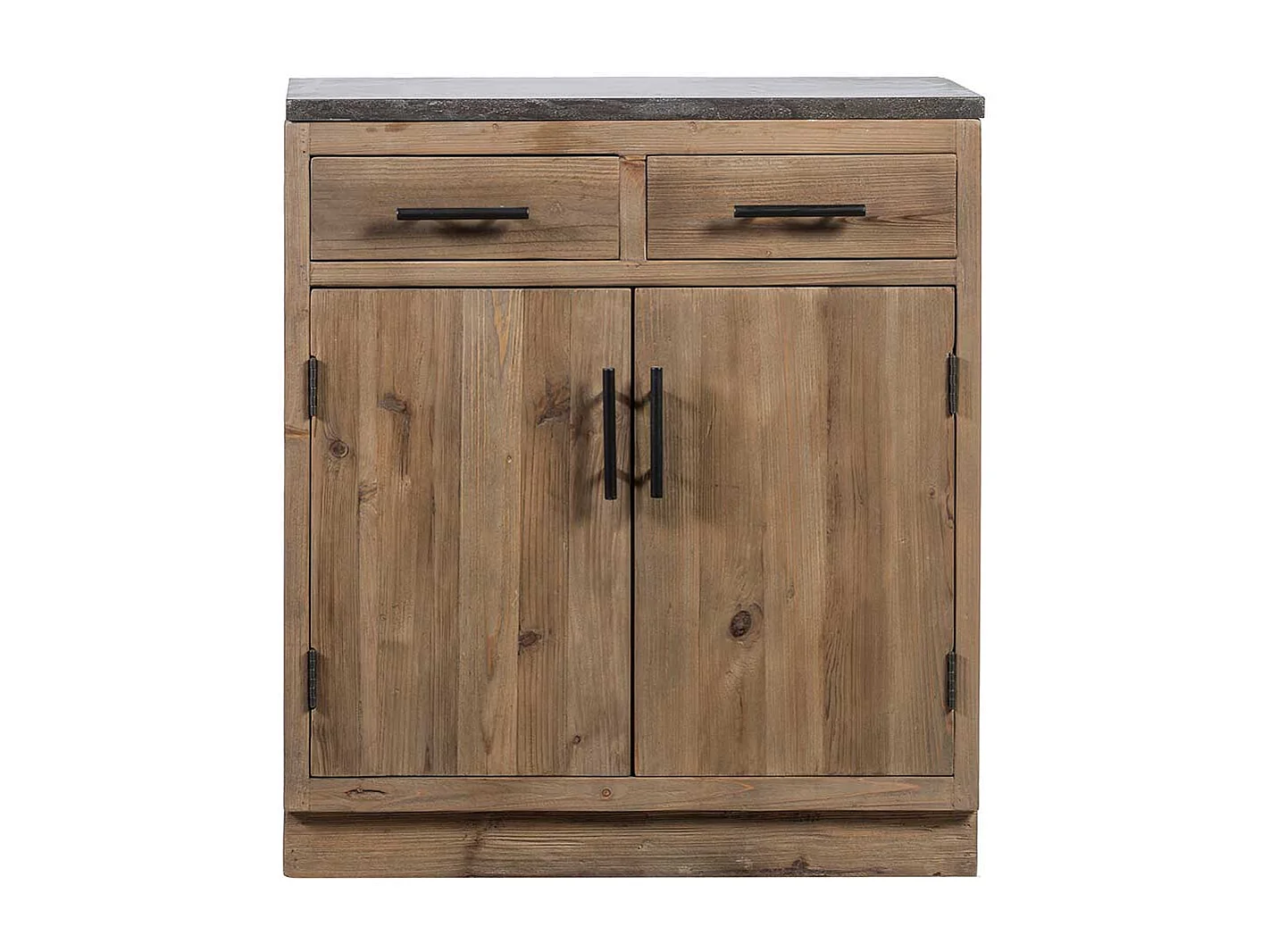 2 türiger Küchenunterschrank mit zwei Schubladen Vintage Look