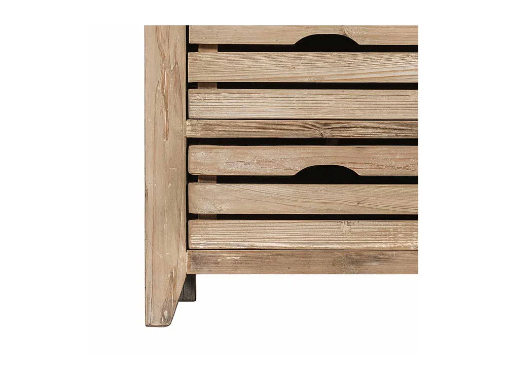 Hochschrank für Küche Pinie Recyclingholz