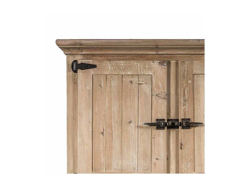 Hochschrank für Küche Pinie Recyclingholz