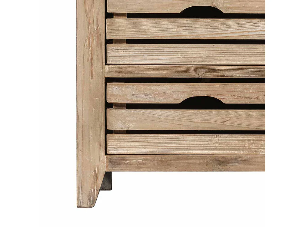 Hochschrank für Küche Pinie Recyclingholz