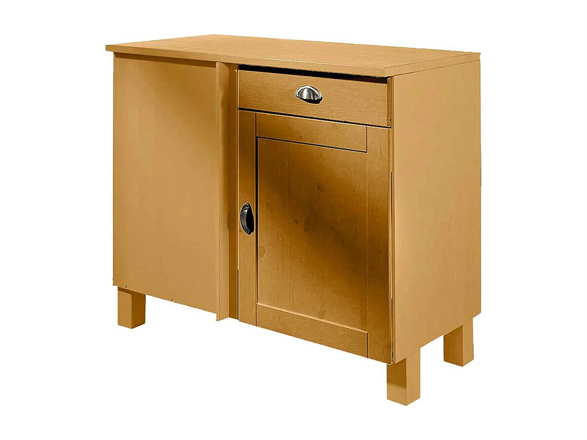 Küchenschrank aus Kiefer Massivholz 100 cm breit