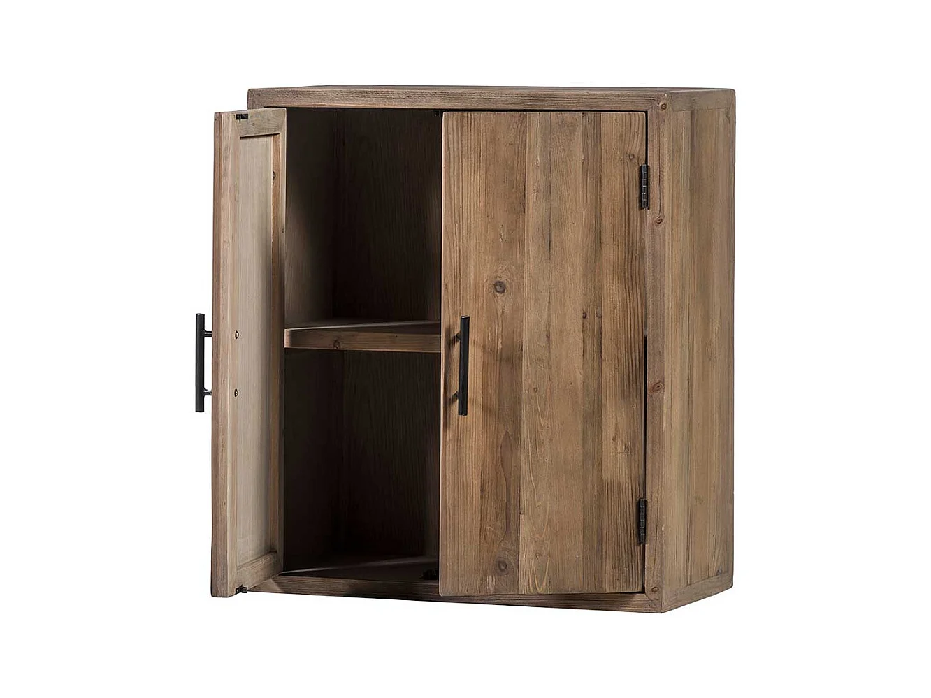 Massiver Küchenhängeschränk im Vintage Look 2 türig