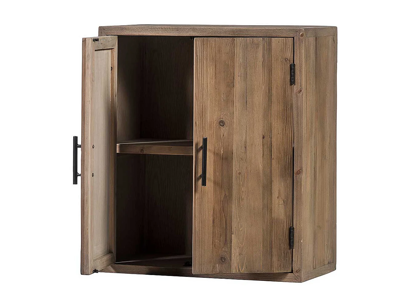 Massiver Küchenhängeschränk im Vintage Look 2 türig