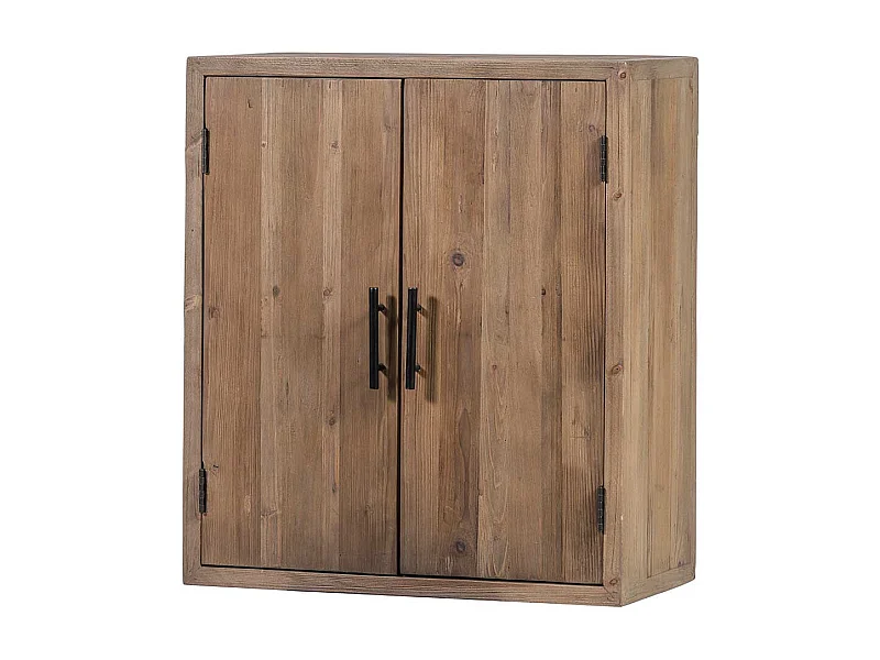 Massiver Küchenhängeschränk im Vintage Look 2 türig