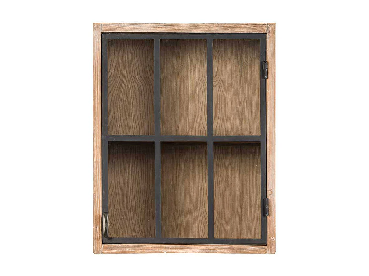 Küchen Hängeschrank aus Pinie und Metall Landhaus 80 cm hoch