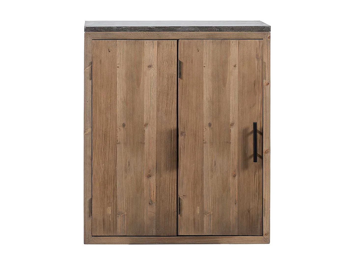 Kücheneckschrank aus Kiefer Massivholz Vintage Look