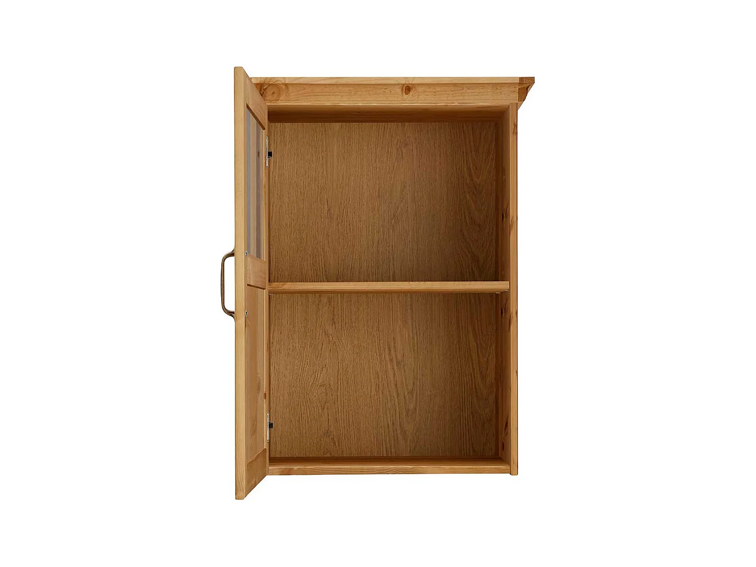 Landhaus Küchen Hängeschrank aus Kiefer Massivholz 75 cm hoch