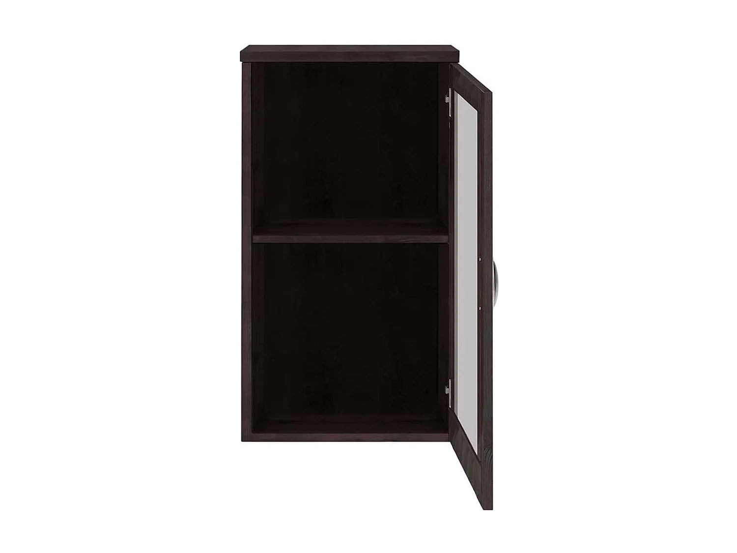 Hängeschrank Wandschrank 30 cm breit mit Glastür
