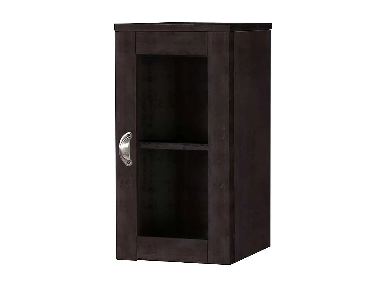 Hängeschrank Wandschrank 30 cm breit mit Glastür