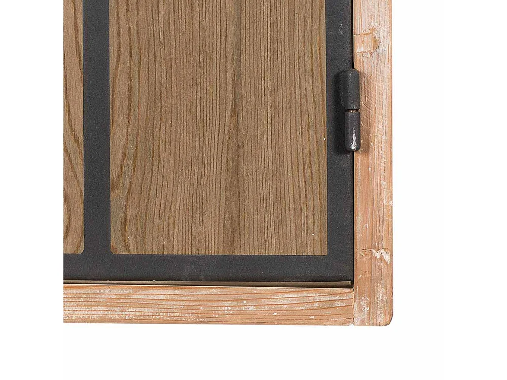 Küchen Hängeschrank aus Pinie und Metall Landhaus 80 cm hoch