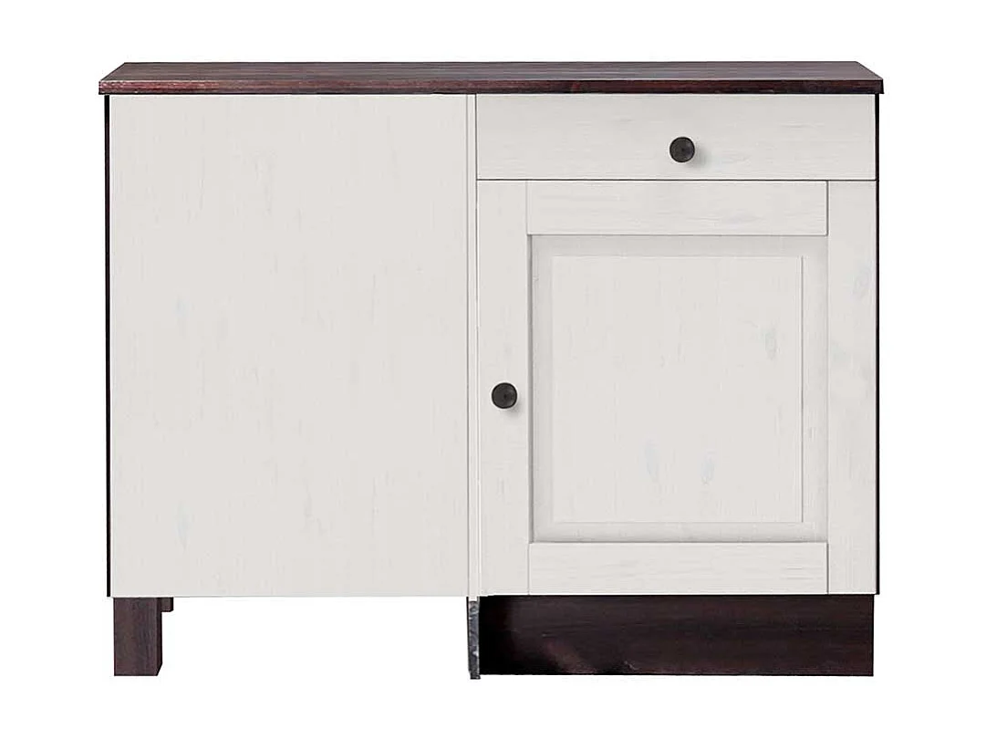 Unterschrank Küchenschrank im Landhausstil aus Massivholz