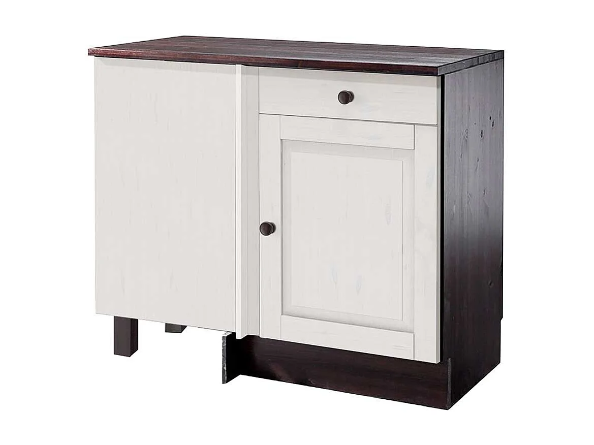 Unterschrank Küchenschrank im Landhausstil aus Massivholz