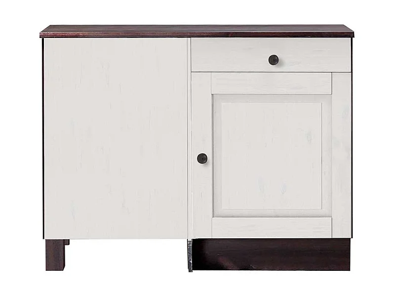 Unterschrank Küchenschrank im Landhausstil aus Massivholz