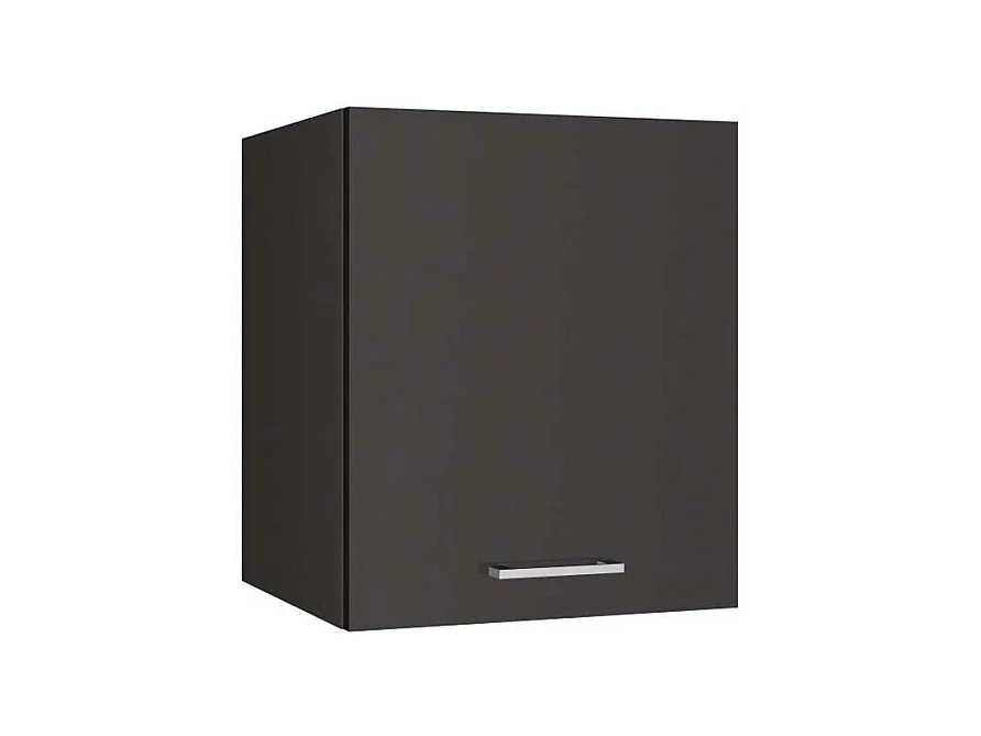 Hochglanz Oberschrank in Grau Made in Germany