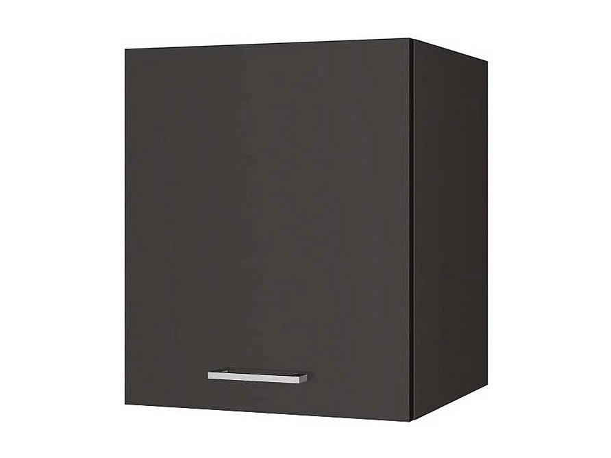 Hochglanz Oberschrank in Grau Made in Germany