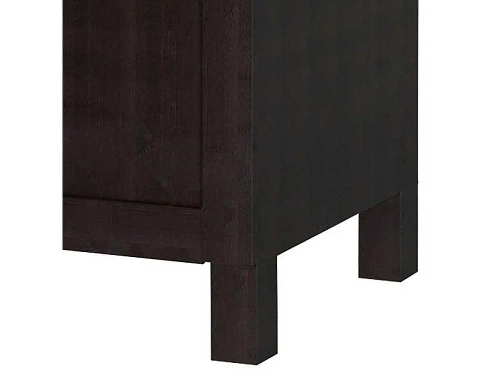 Unterschrank Küchenschrank mit Metallgriffen und Drehtür