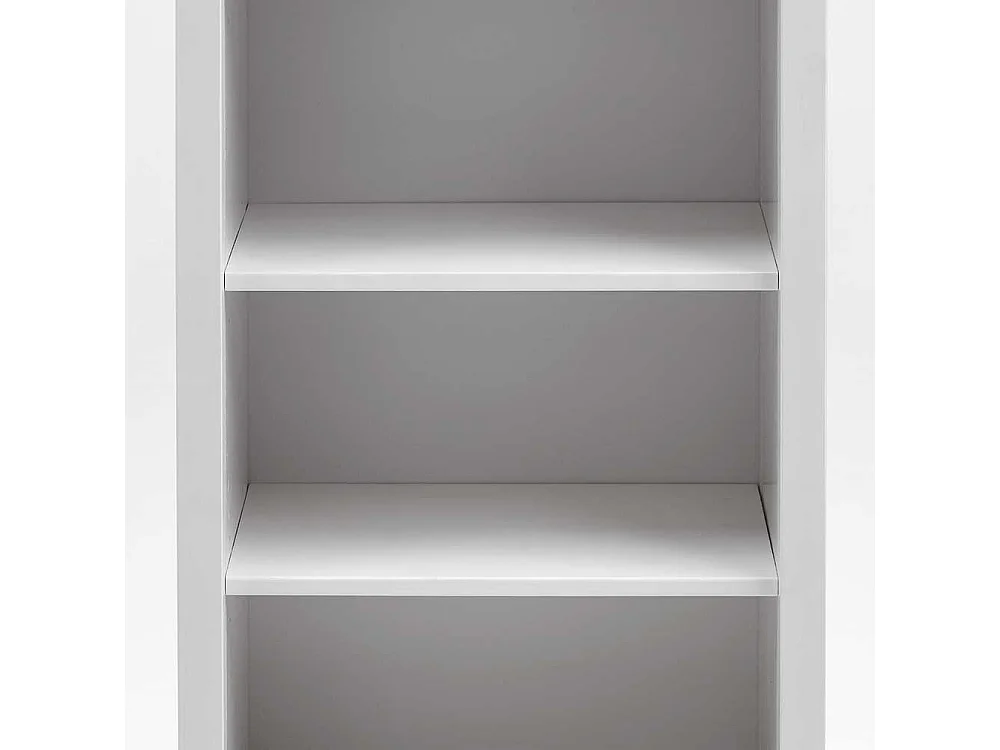 Badezimmer Regal in Weiß Kiefer teilmassiv einer Schublade