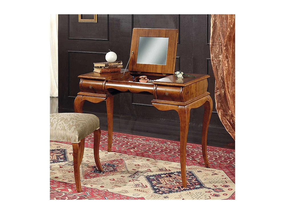 Spiegelkommode in Nussbaumfarben italienischen Design