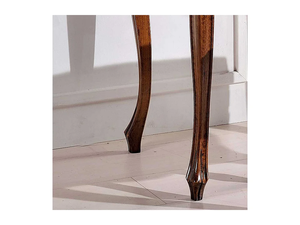 Frisiertisch mit Nussbaum furniert Barock Design