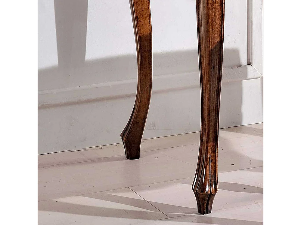 Frisiertisch mit Nussbaum furniert Barock Design