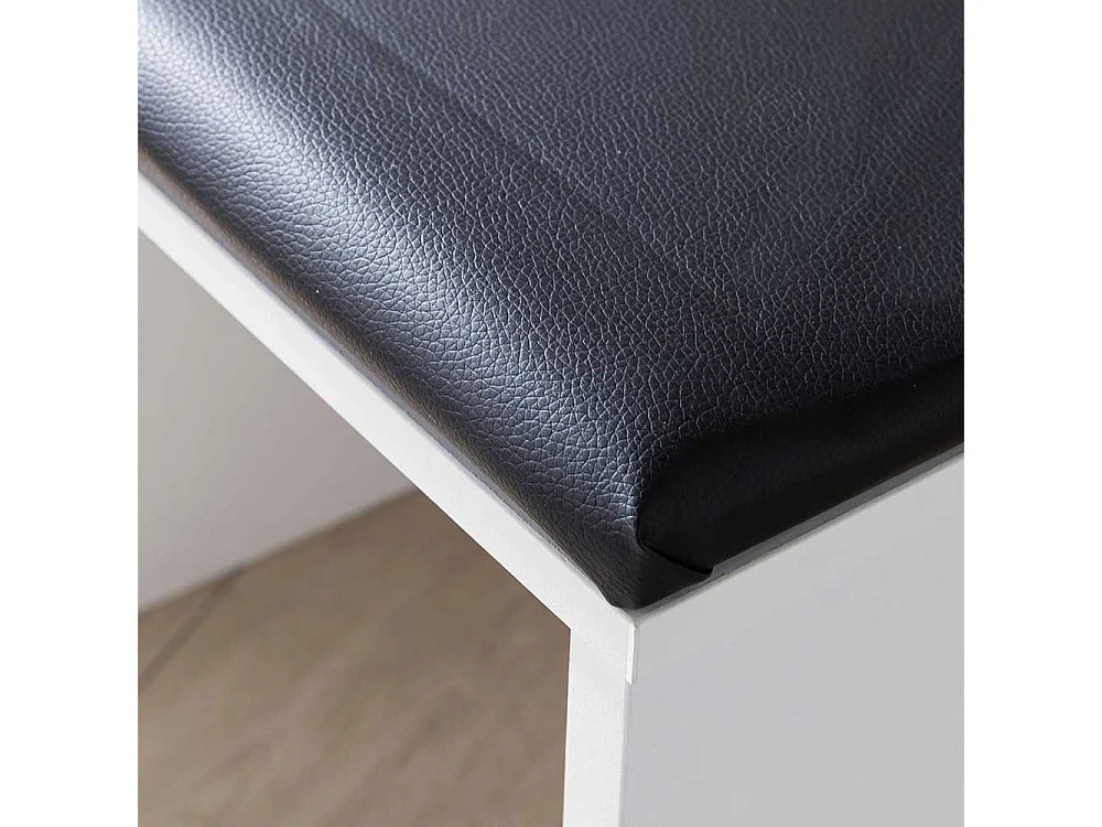 Schminkkommode in Weiß mit (zweiteilig)