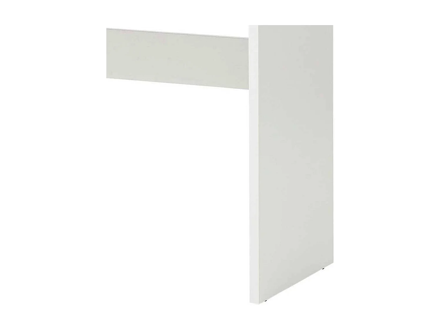 Schreibtisch Schminktisch mit zwei Schubladen in rechteckiger Form