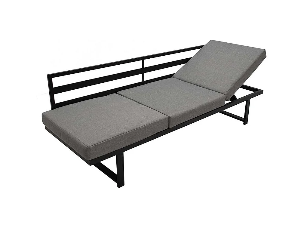 Outdoor Funktionssofa 210 cm breit Schlaffunktion - verstellbar