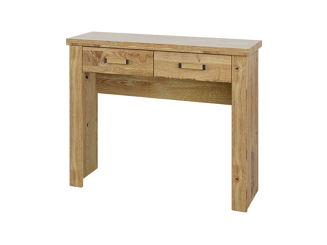 Landhaus Schminktisch in Asteichefarben zwei Schubladen