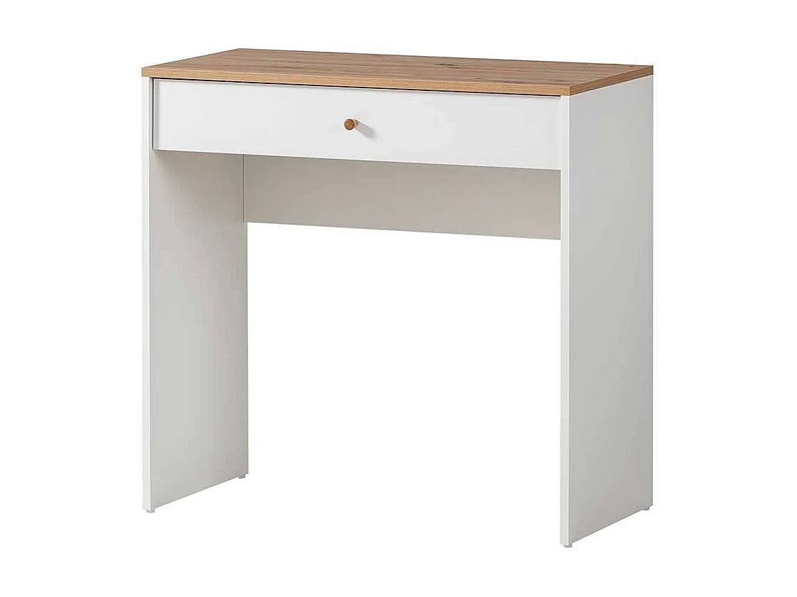 Frisiertisch Schminkkommode mit Holzgriff und einer Schublade